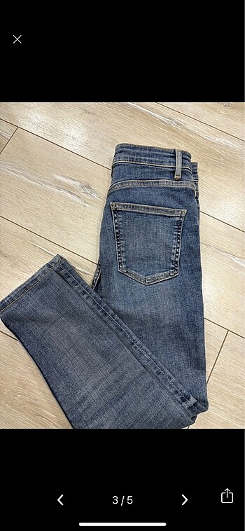 36 Beden ZARA yüksek belli skinny jean