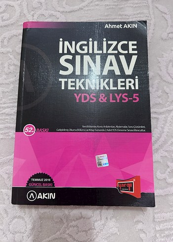 İngilizce Sınav Teknikleri - YDS & LYS-5 Kitabı