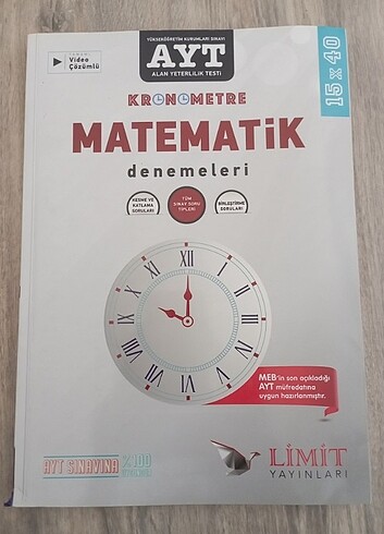 LİMİT YAYINLARI AYT MATEMATİK DENEMELERİ