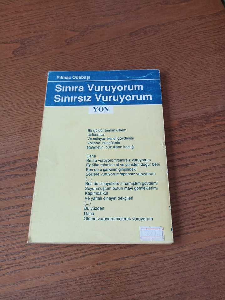 Sınıra Vuruyorum, Sınırsız Vuruyorum - Yılmaz Odabaşı - Görsel 2
