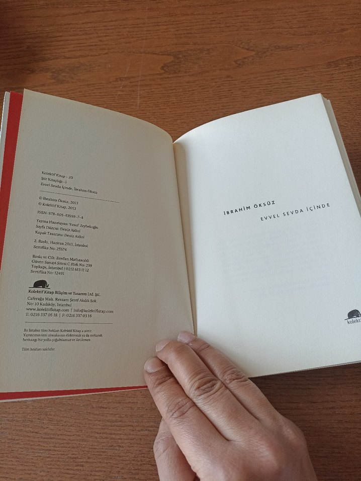 Evvel Sevda İçinde - İbrahim Öksüz - Görsel 4
