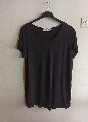 Siyah bol t-shirt 