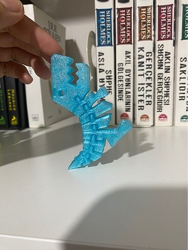  Beden 3d dinazor mavi
