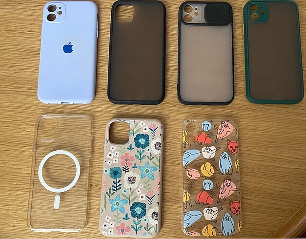 İphone 11 telefon kabı 1 adet