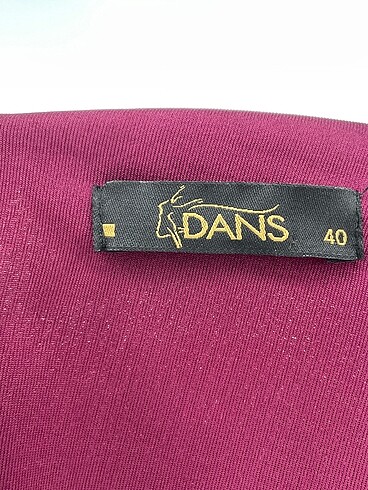 40 Beden bordo Renk PreLoved Kısa Elbise %70 İndirimli.