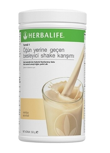 Herbalife Vanilyalı Shake