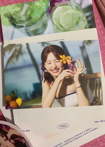 Beden Renk TWICE The 10th Mini Albüm Taste of Love
