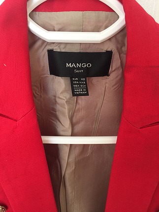 Mango Kırmızı blazer