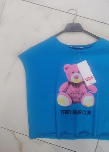 Oversize ayıcıklı tşört 