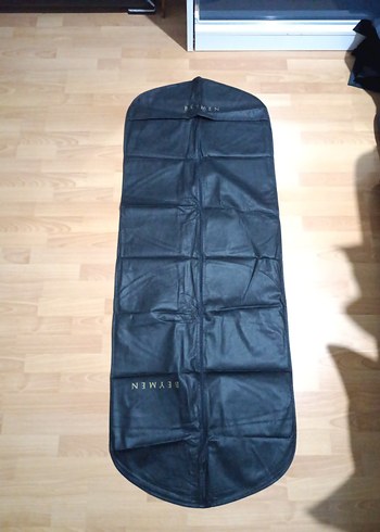 Siyah Fermuarlı Erkek Yelek ve Ceket Kılıfı - Görsel 6