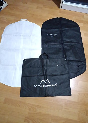 Siyah Fermuarlı Erkek Yelek ve Ceket Kılıfı - Görsel 2