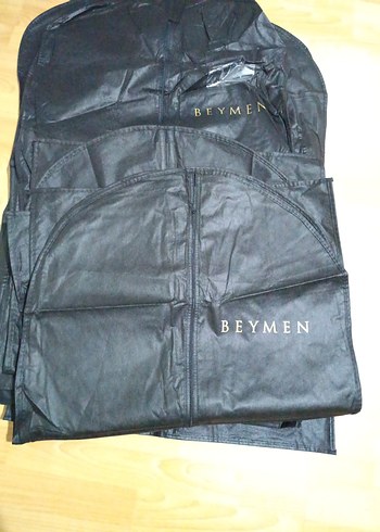 Siyah Fermuarlı Erkek Yelek ve Ceket Kılıfı - Görsel 5