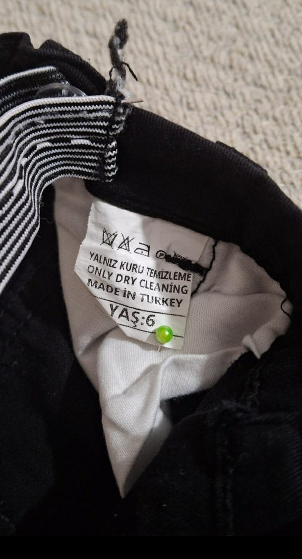 6 Yaş Erkek Çocuk Kumaş Pantolon - Görsel 3