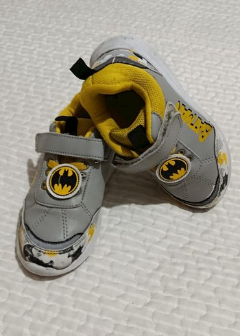 Erkek Çocuk Gri Batman Spor Ayakkabı - Görsel 2
