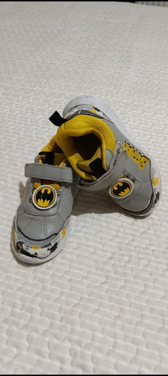 Erkek Çocuk Gri Batman Spor Ayakkabı - Görsel 2