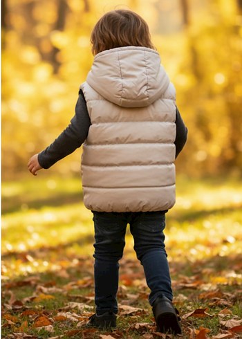 5 Yaş Kapüşonlu Şişme Yelek - Görsel 2