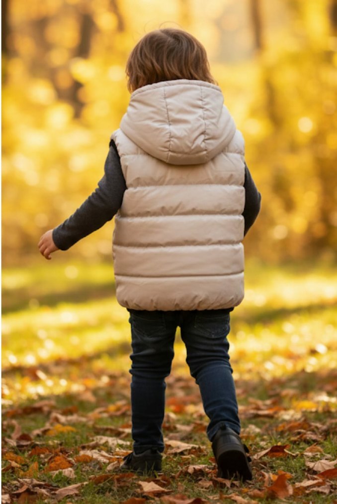 5 Yaş Kapüşonlu Şişme Yelek - Görsel 2
