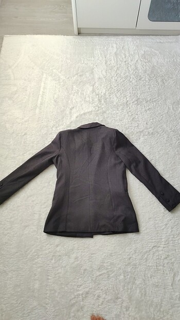 36 Beden gri Renk Blazer Ceket