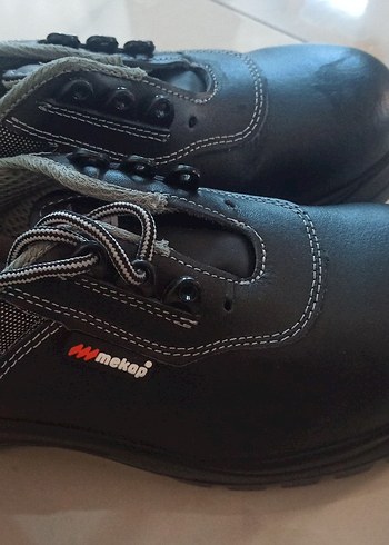 Amekap Siyah Biker Tarzı Outdoor Ayakkabı - Görsel 3