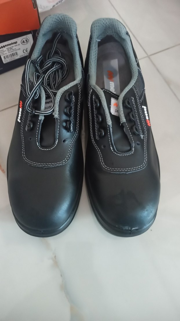 Amekap Siyah Biker Tarzı Outdoor Ayakkabı - Görsel 2