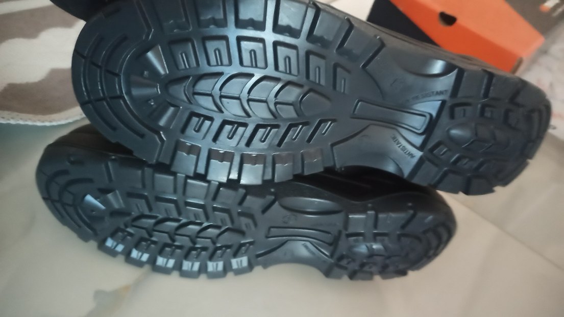 Amekap Siyah Biker Tarzı Outdoor Ayakkabı - Görsel 5