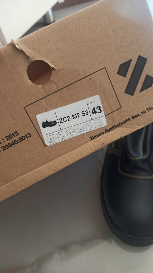 Siyah Erkek Kauçuk Botlar - Görsel 3