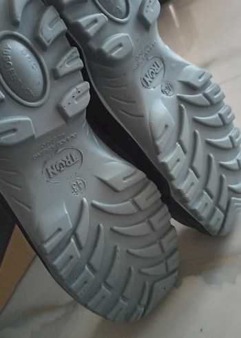 Gri Erkek iş güvenlik ayakkabısı 43 no Bantlı - Görsel 3