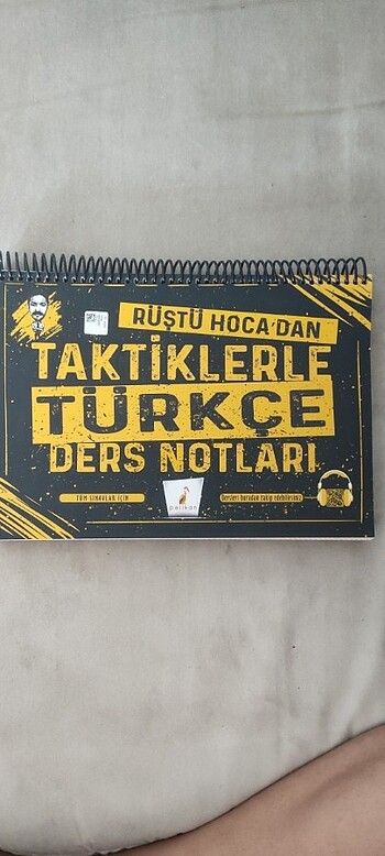 Rüştü hoca taktiklerle Türkçe ders notları müfredata uygun 