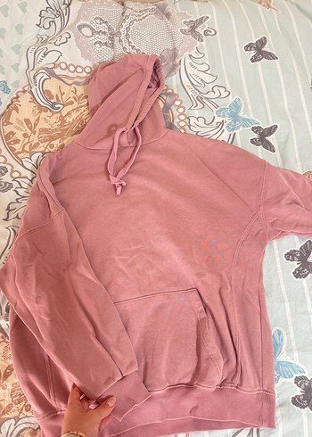 addax Pembe Kapüşonlu Sweatshirt