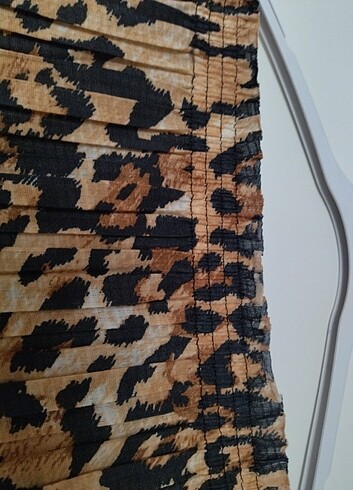 Zara Leopar desenli etek 