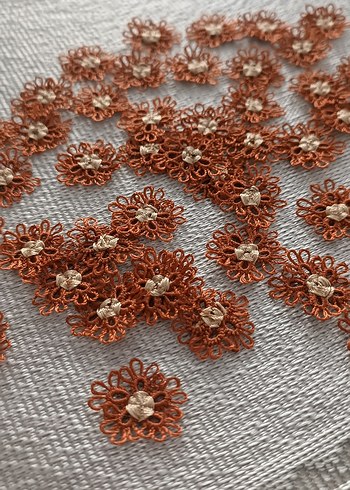 El Yapımı Bohem Çiçek Motifleri - Görsel 5