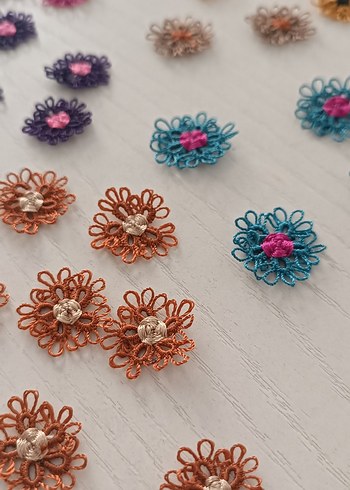 El Yapımı Bohem Çiçek Motifleri - Görsel 11