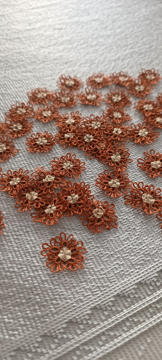 El Yapımı Bohem Çiçek Motifleri - Görsel 5