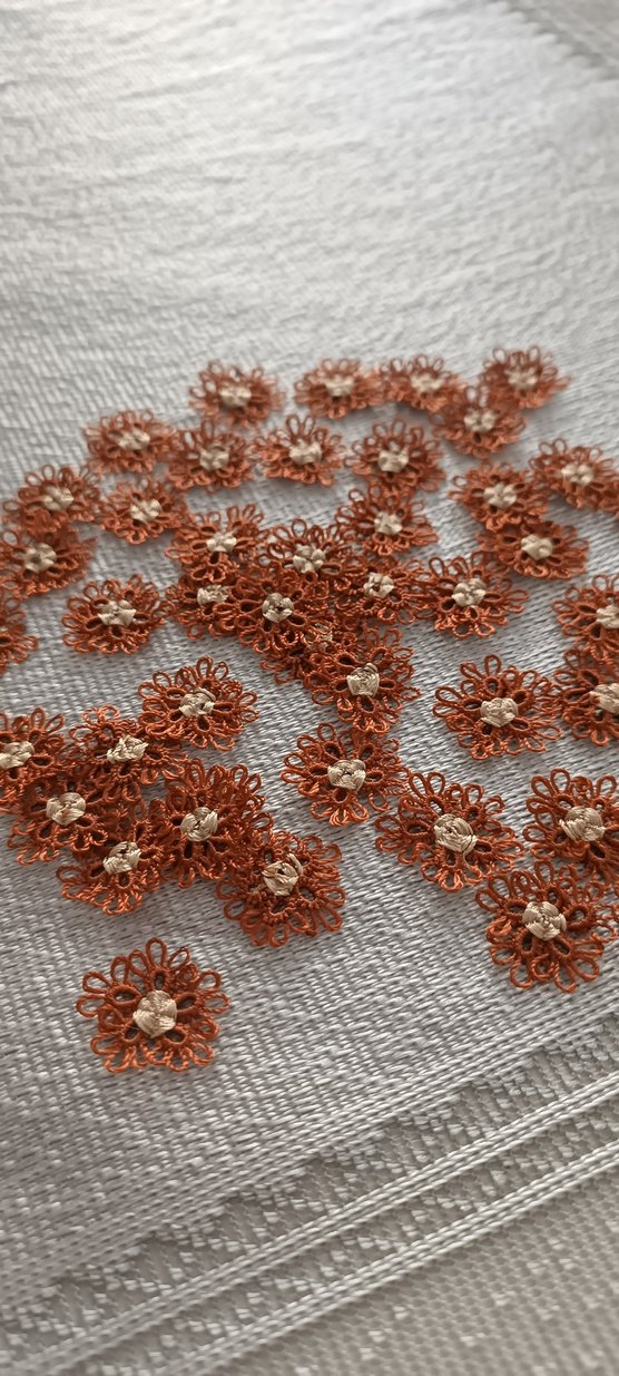 El Yapımı Bohem Çiçek Motifleri - Görsel 4