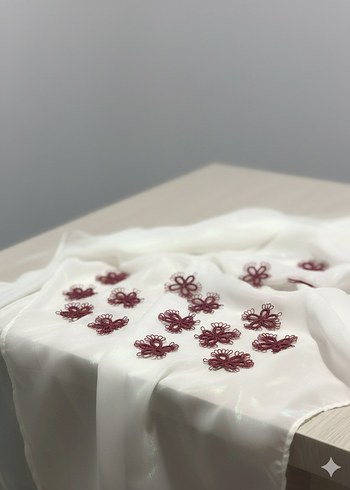 El Yapımı Bohem Çiçek Motifleri - Görsel 3