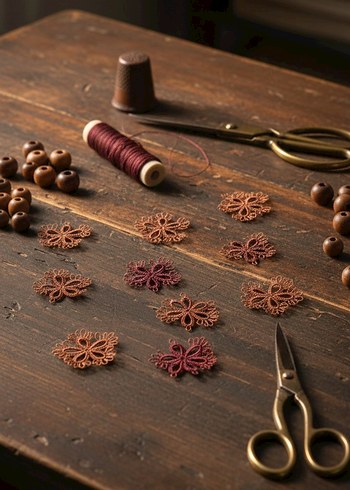 El Yapımı Bohem Çiçek Motifleri - Görsel 2