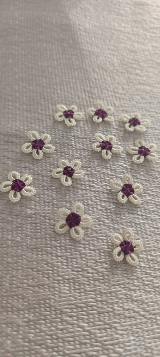 El Yapımı Bohem Çiçek Nakışı Detayları - Görsel 5