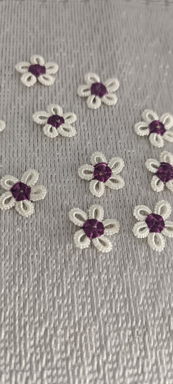 El Yapımı Bohem Çiçek Nakışı Detayları - Görsel 2