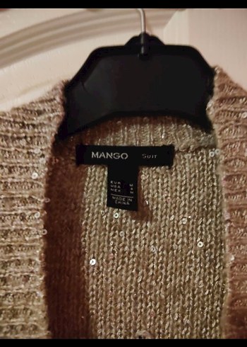 Payetli Dore Triko Hırka - Görsel 2