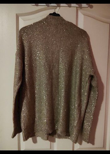 Payetli Dore Triko Hırka - Görsel 3