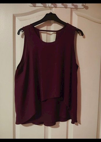 Mor askılı Kadın Bluz - Görsel 2