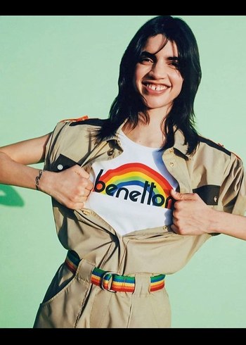 Benetton Safari Kadın Tulum - Görsel 5