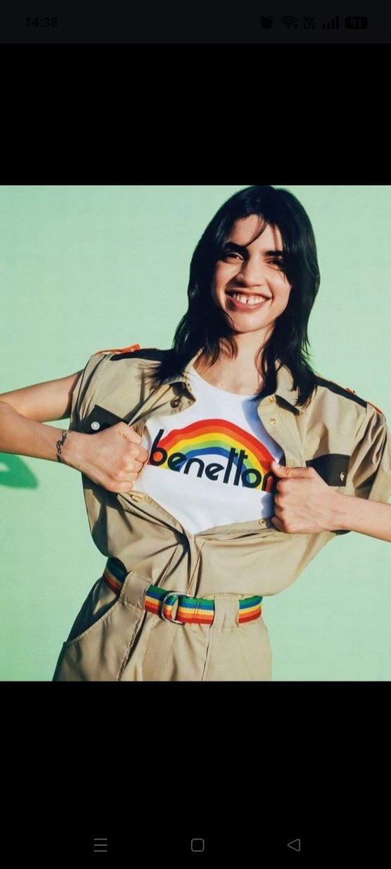 Benetton Safari Kadın Tulum - Görsel 5