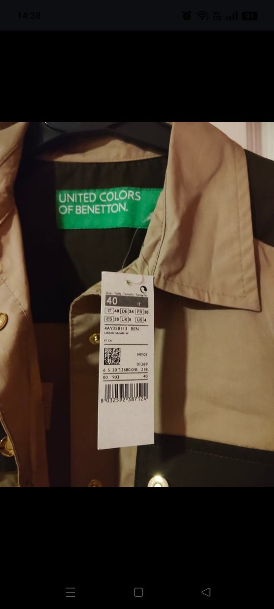 Benetton Safari Kadın Tulum - Görsel 4