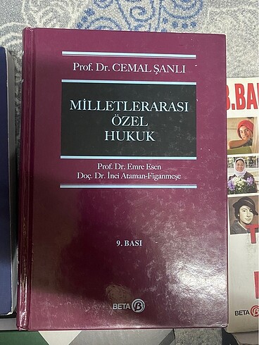 milletlerarası özel hukuk cemal şanlı