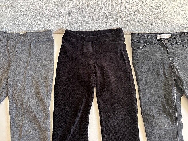 4 Yaş Beden 3?Lü Kız Çocuk Pantolon/Tayt-Zara/Lcw