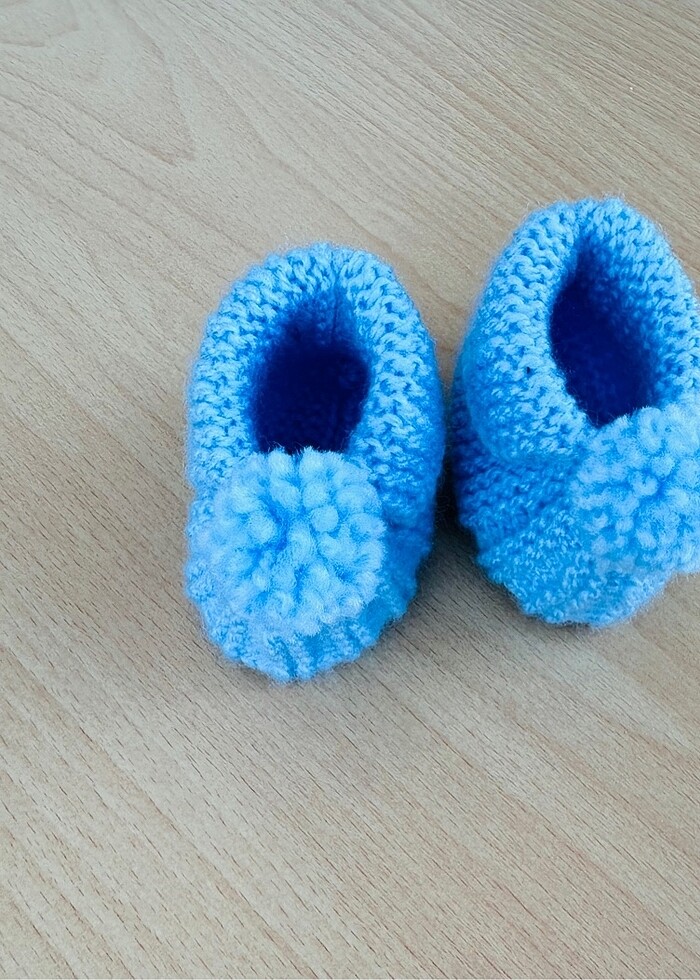 El Örgüsü Bebek Patiği - Görsel 2