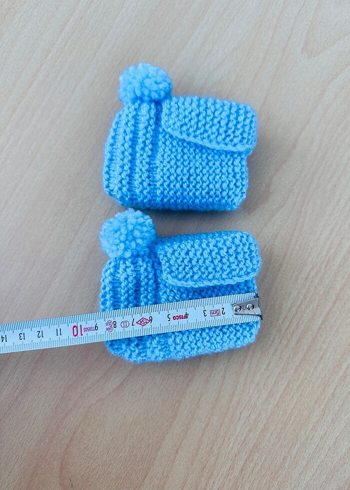 El Örgüsü Bebek Patiği - Görsel 4