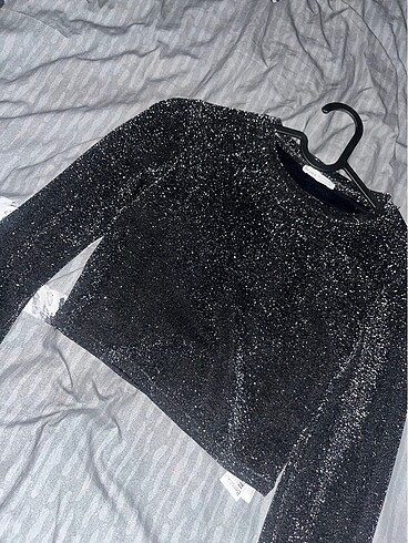 Bershka simli crop
