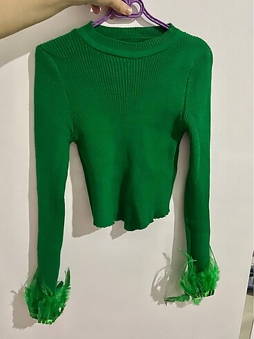 Trendyol & Milla Tüy Detaylı örme bluz